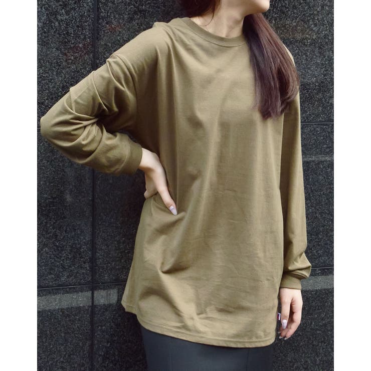 【spiritoso】USAコットンロンT  | ＆soiree | 詳細画像1 