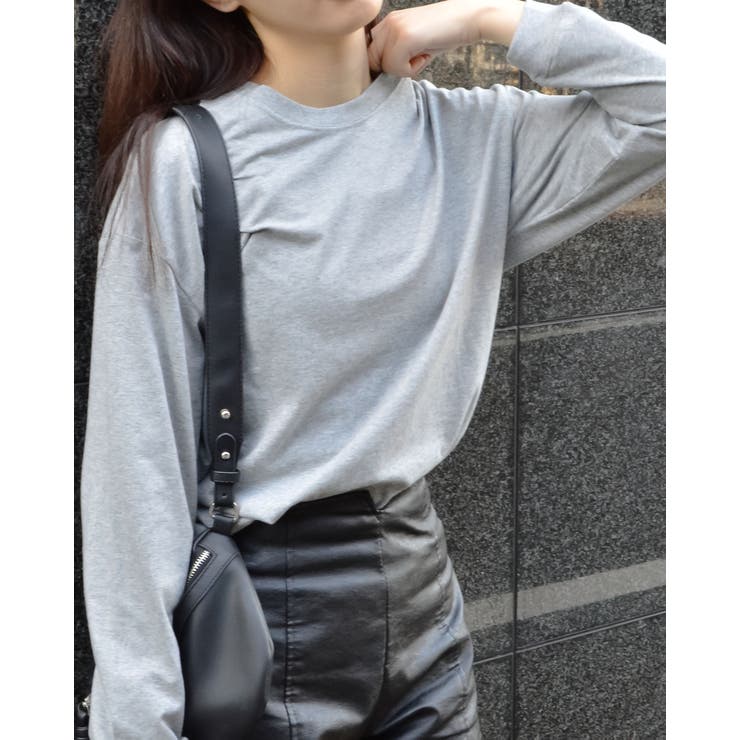 杢グレー | 【spiritoso】USAコットンロンT  | ＆soiree