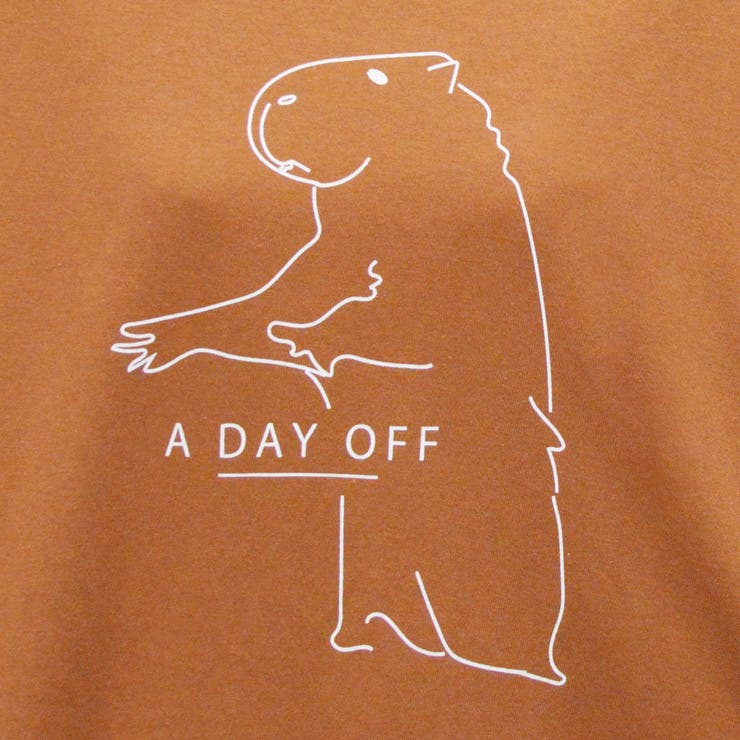 プレーリードッグプリントロンT カピバラ フロントプリントTシャツ | ＆soiree | 詳細画像5 