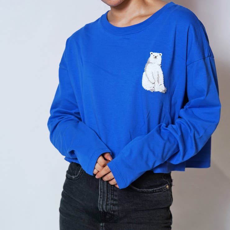 【COOL】しろくま柄Tシャツ&ロングパンツ 粋 九尾光輝ロングTシャツ 絡繰魂 231007 和柄 和風 狐 きつね