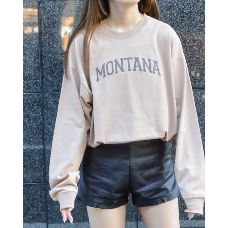 MONTANAロゴビックシルエットロンT | ＆soiree | 詳細画像9 