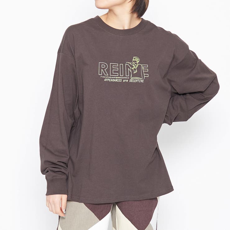 ロゴおじさんプリントロンT 秋冬 長袖 | ＆soiree | 詳細画像15 