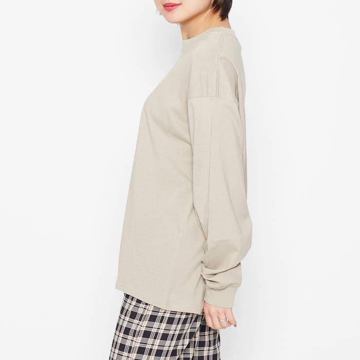 ロゴおじさんプリントロンT 秋冬 長袖 | ＆soiree | 詳細画像6 