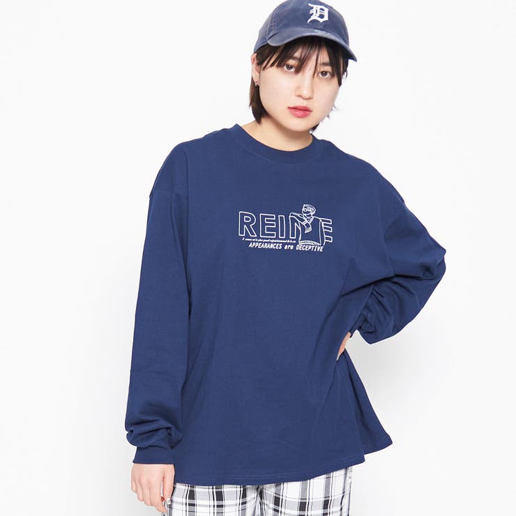 ロゴおじさんプリントロンT 秋冬 長袖 | ＆soiree | 詳細画像8 