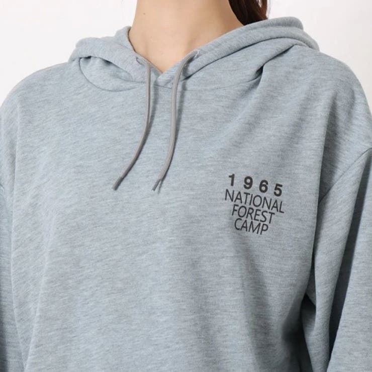 sunsetバックプリント裏毛パーカー フーディー トレーナー | ＆soiree | 詳細画像12 