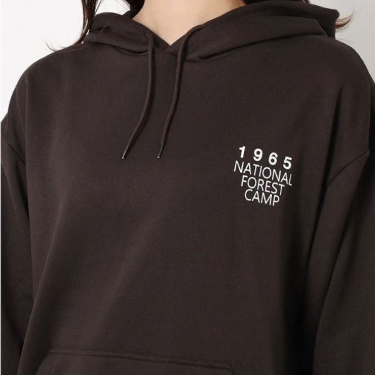 sunsetバックプリント裏毛パーカー フーディー トレーナー | ＆soiree | 詳細画像18 