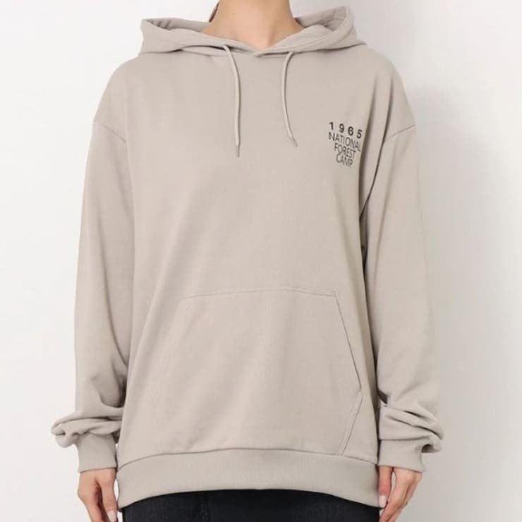 sunsetバックプリント裏毛パーカー フーディー トレーナー | ＆soiree | 詳細画像4 