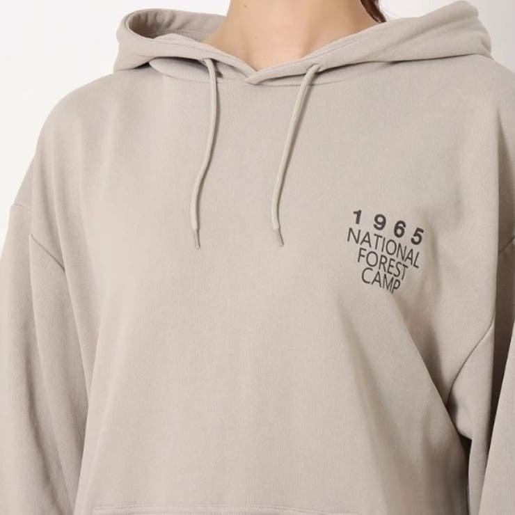 sunsetバックプリント裏毛パーカー フーディー トレーナー | ＆soiree | 詳細画像5 