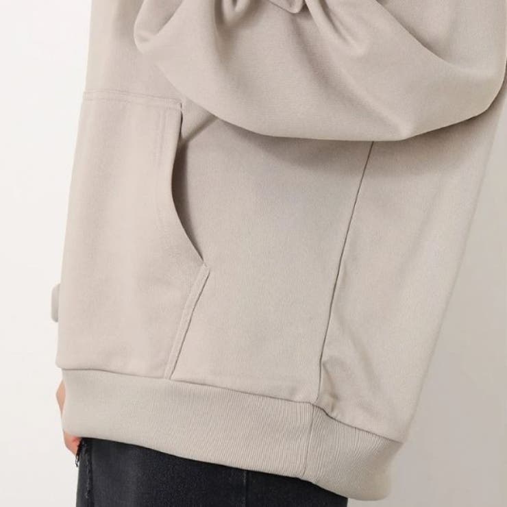 sunsetバックプリント裏毛パーカー フーディー トレーナー | ＆soiree | 詳細画像7 