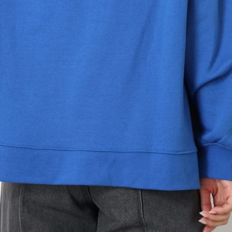 カレッジクロップドパーカー レディース クロップド丈 | ＆soiree | 詳細画像12 