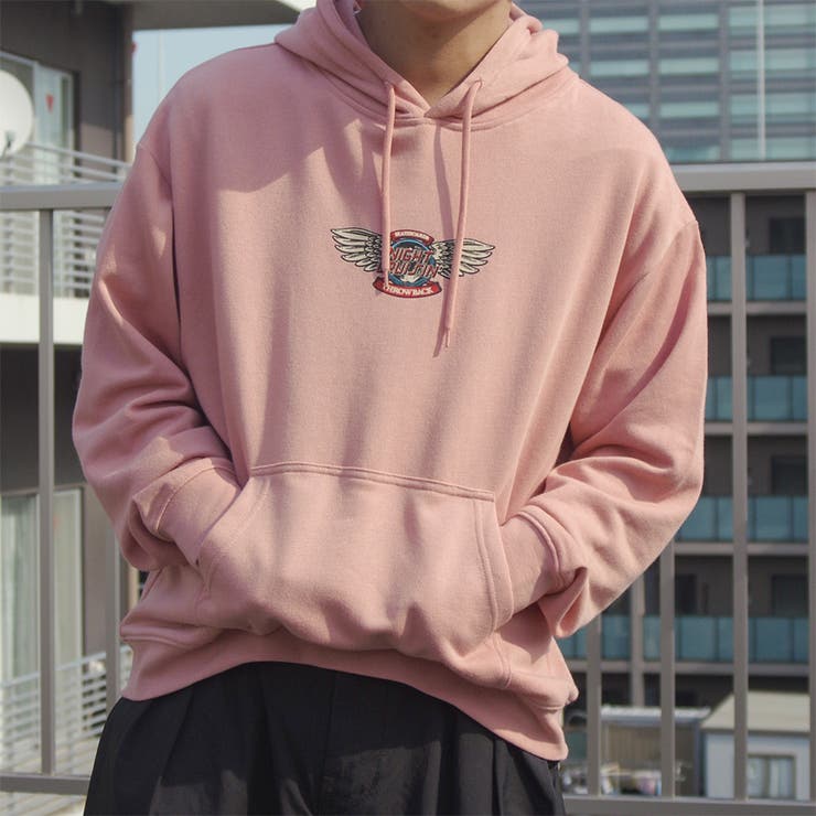 ウイングさがら刺繍バックプリントパーカー 長袖 プリント | ＆soiree | 詳細画像21 
