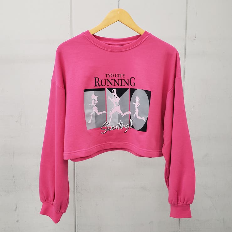 フロッキープリントクロップドプルオーバー レディース 韓国 | ＆soiree | 詳細画像2 