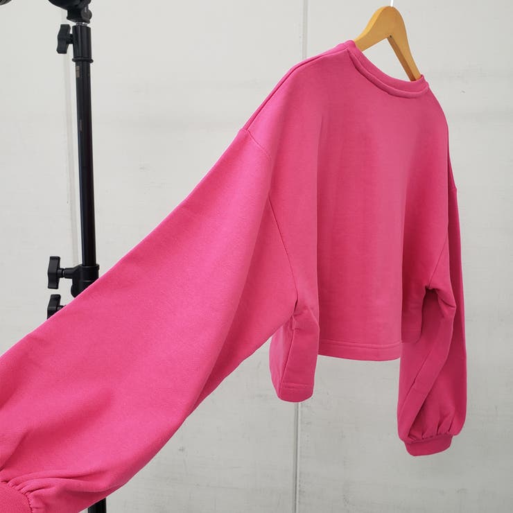 フロッキープリントクロップドプルオーバー レディース 韓国 | ＆soiree | 詳細画像4 