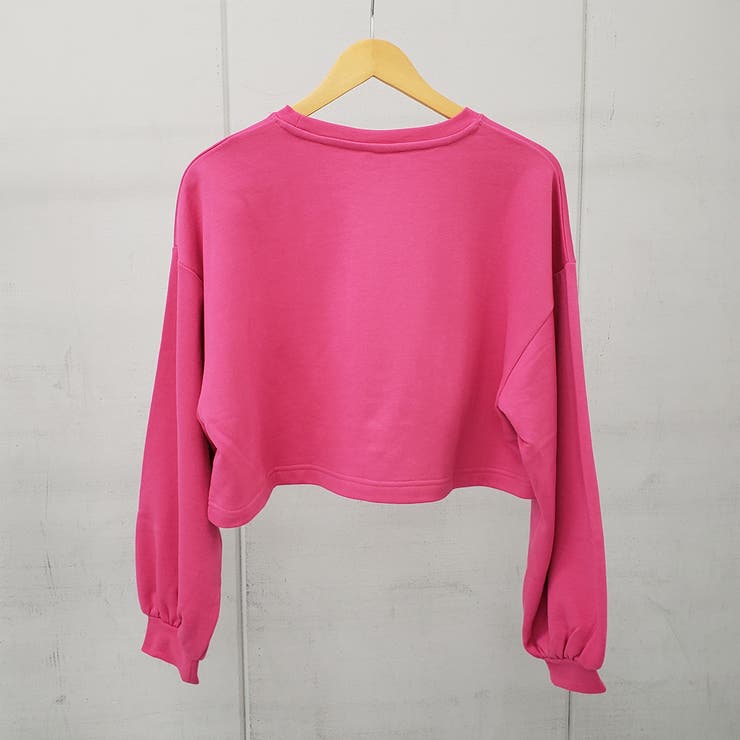 フロッキープリントクロップドプルオーバー レディース 韓国 | ＆soiree | 詳細画像5 