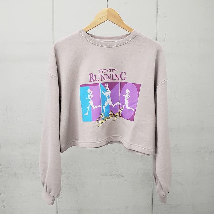 フロッキープリントクロップドプルオーバー レディース 韓国 | ＆soiree | 詳細画像6 