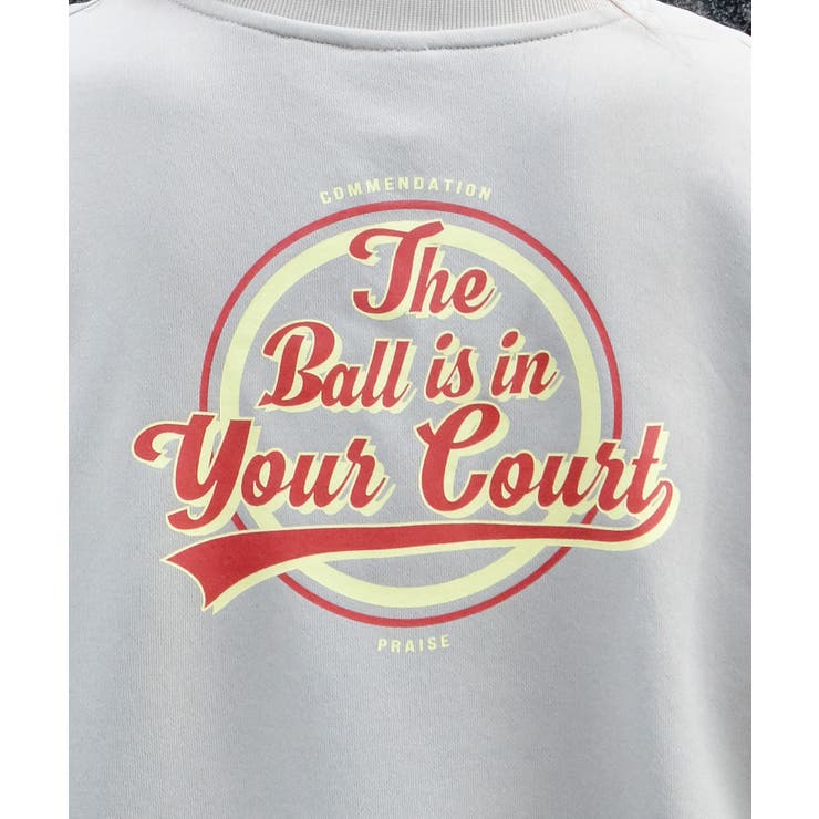 バックサークルレトロプリントトレーナー | ＆soiree | 詳細画像18 