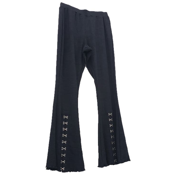 テレコフレアパンツ ロングパンツ レディース | ＆soiree | 詳細画像6 