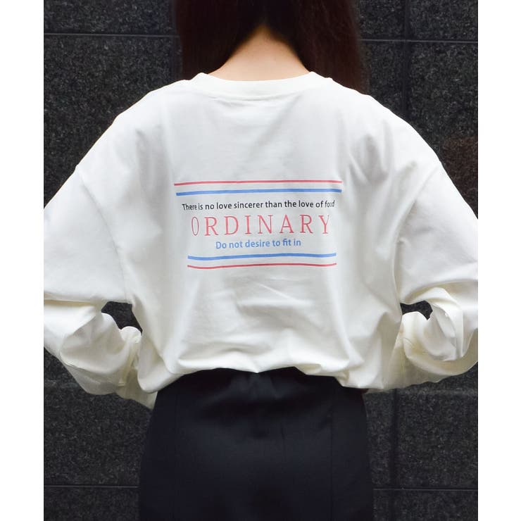 ORDINARYプリントロンＴ | ＆soiree | 詳細画像5 