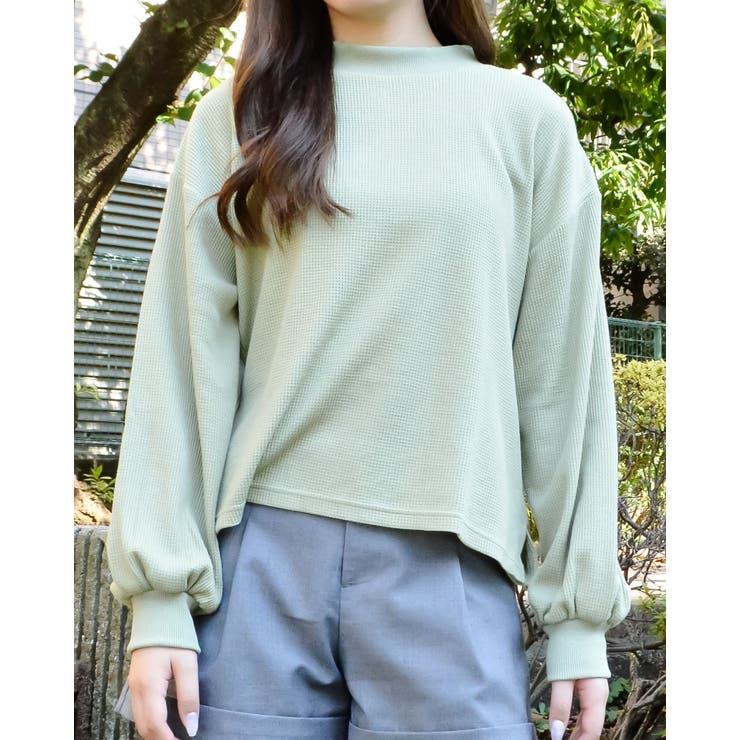 サーマルシンプル長袖カットソー | ＆soiree | 詳細画像11 