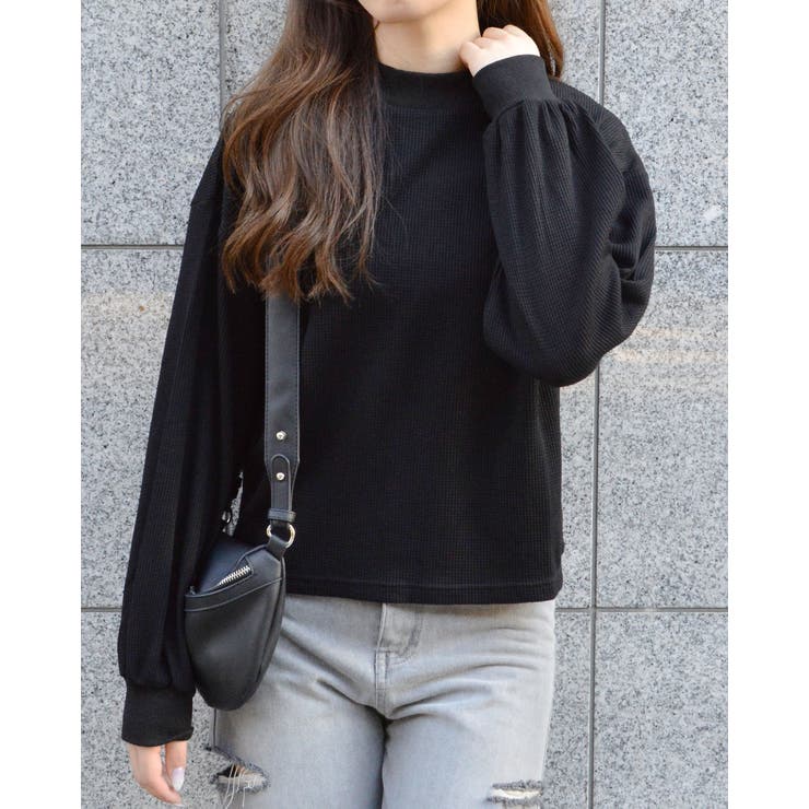 サーマルシンプル長袖カットソー | ＆soiree | 詳細画像16 