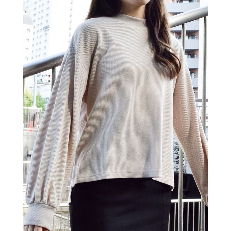 サーマルシンプル長袖カットソー | ＆soiree | 詳細画像9 