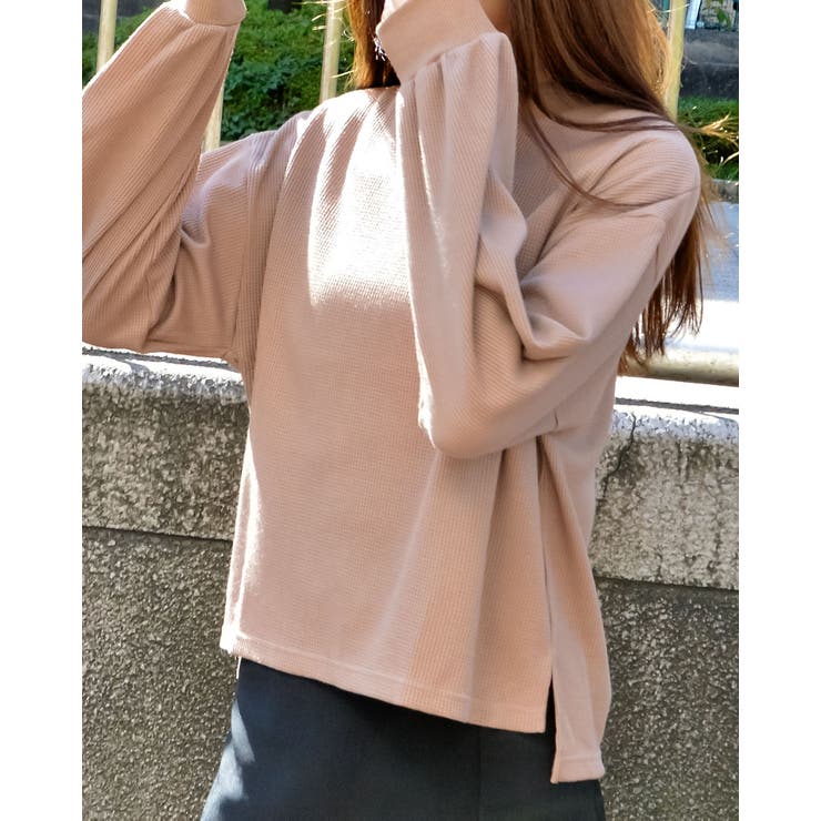 モカ | サーマルシンプル長袖カットソー | ＆soiree