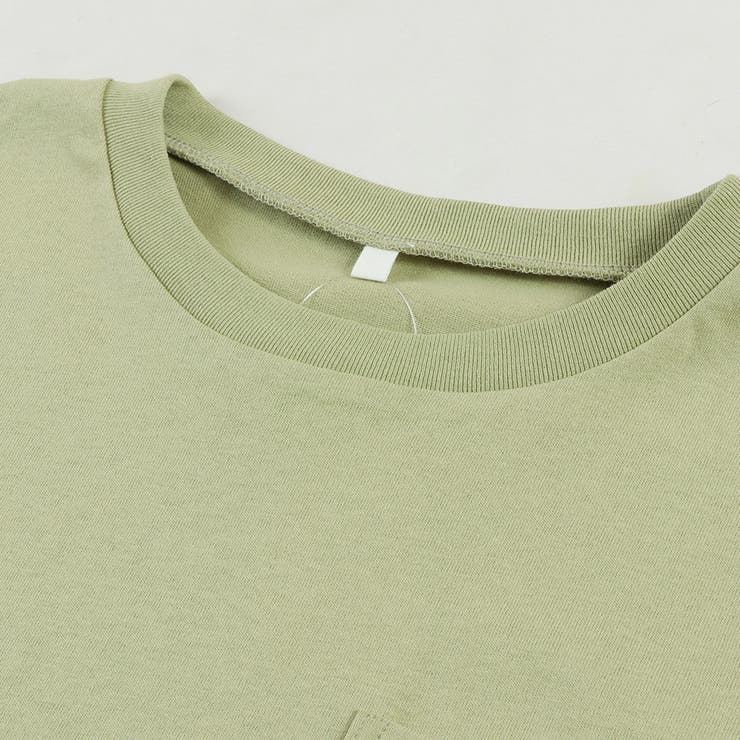 ポケット付き Uネック Tシャツ(無地) | ＆soiree | 詳細画像10 