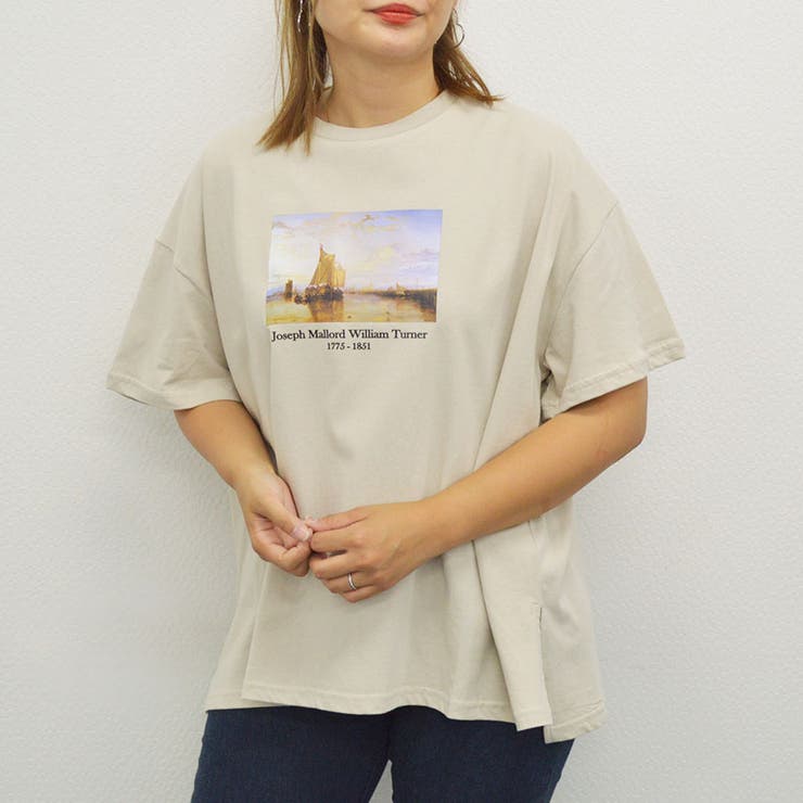 絵画プリントTシャツ(ターナーA) プリントTシャツ プリントTシャツ半袖