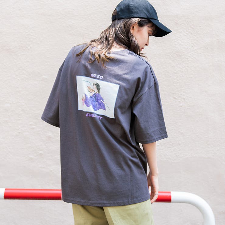 ホットドッグイラストtシャツ バックプリント バックプリントtシャツ 品番 Radm Soiree アンドソワレ のレディースファッション通販 Shoplist ショップリスト