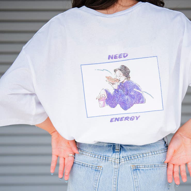 ホットドッグイラストtシャツ バックプリント バックプリントtシャツ 品番 Radm Soiree アンドソワレ のレディースファッション通販 Shoplist ショップリスト