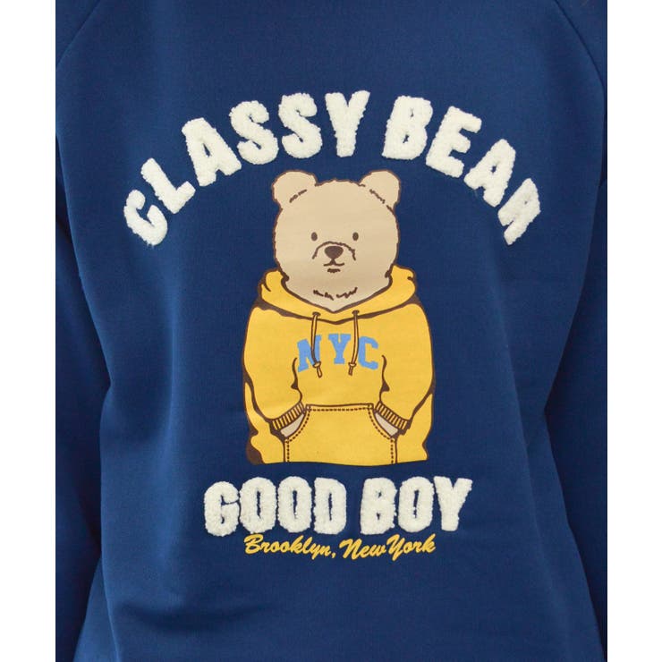 ベアプリントラグランスウェット | ＆soiree | 詳細画像26 