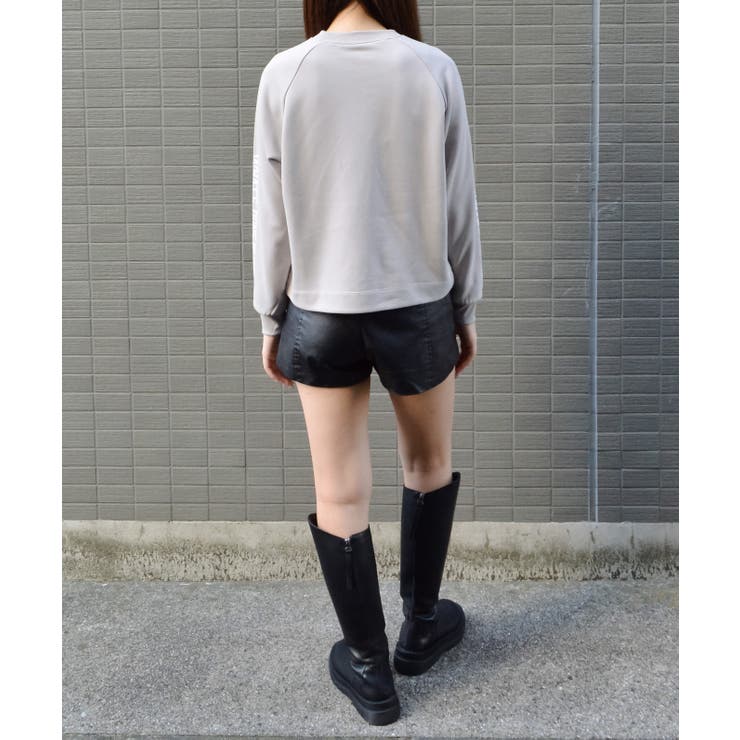 Seeyouプリントラグランスウェット | ＆soiree | 詳細画像15 