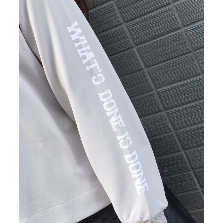 Seeyouプリントラグランスウェット | ＆soiree | 詳細画像18 