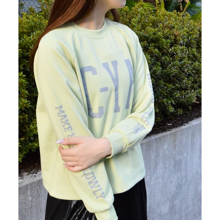 Seeyouプリントラグランスウェット | ＆soiree | 詳細画像7 