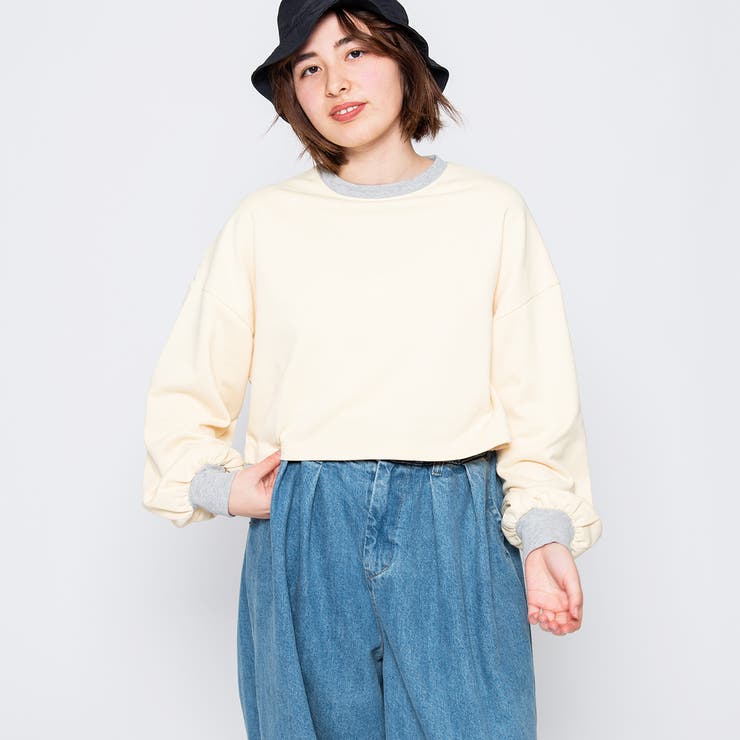 ラバープリントショートスウェット | ＆soiree | 詳細画像10 