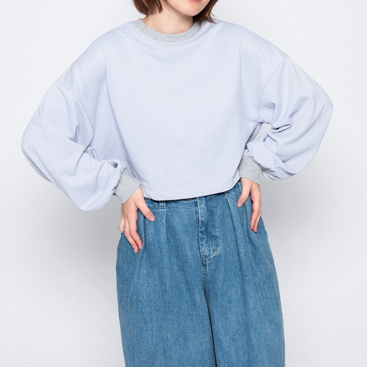 ラバープリントショートスウェット | ＆soiree | 詳細画像2 