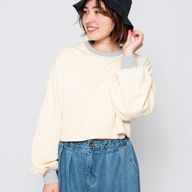 ラバープリントショートスウェット | ＆soiree | 詳細画像9 