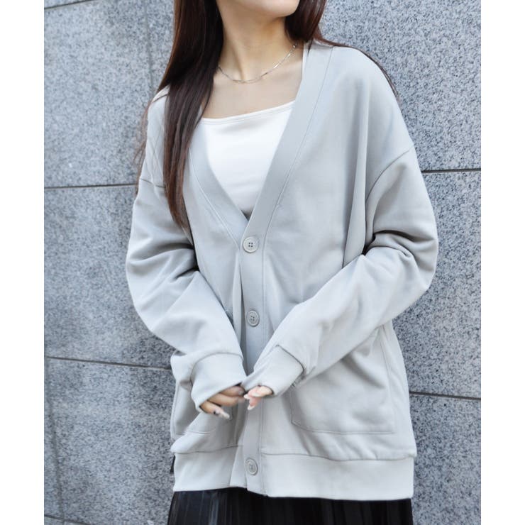 スウェットカーデ | ＆soiree | 詳細画像12 