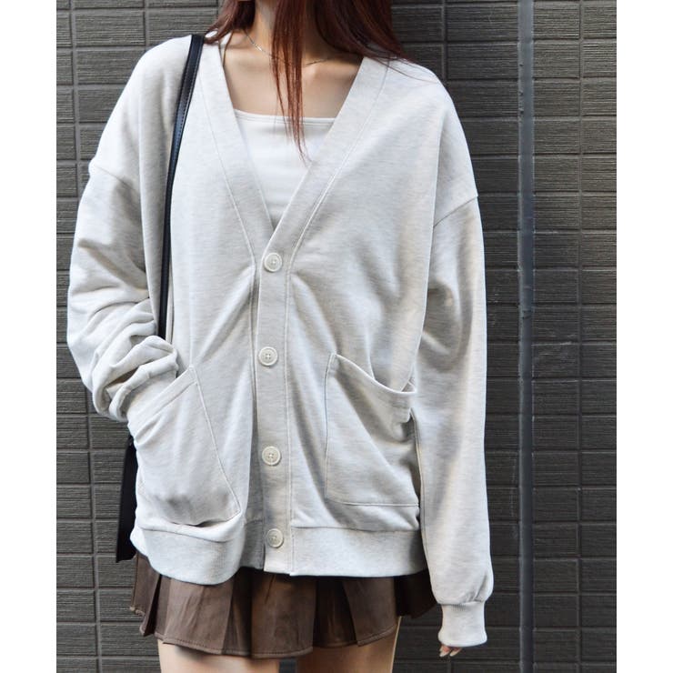 スウェットカーデ | ＆soiree | 詳細画像2 