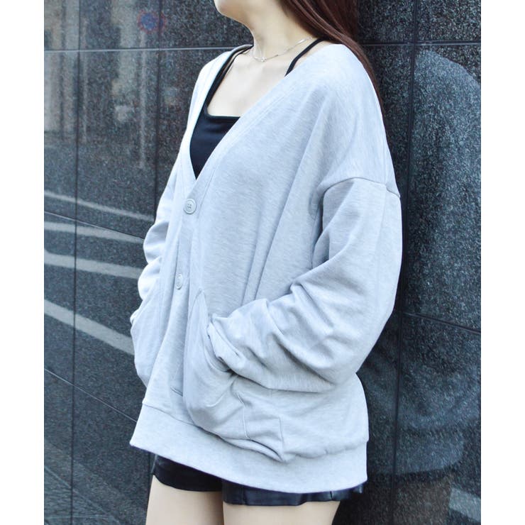 スウェットカーデ | ＆soiree | 詳細画像24 