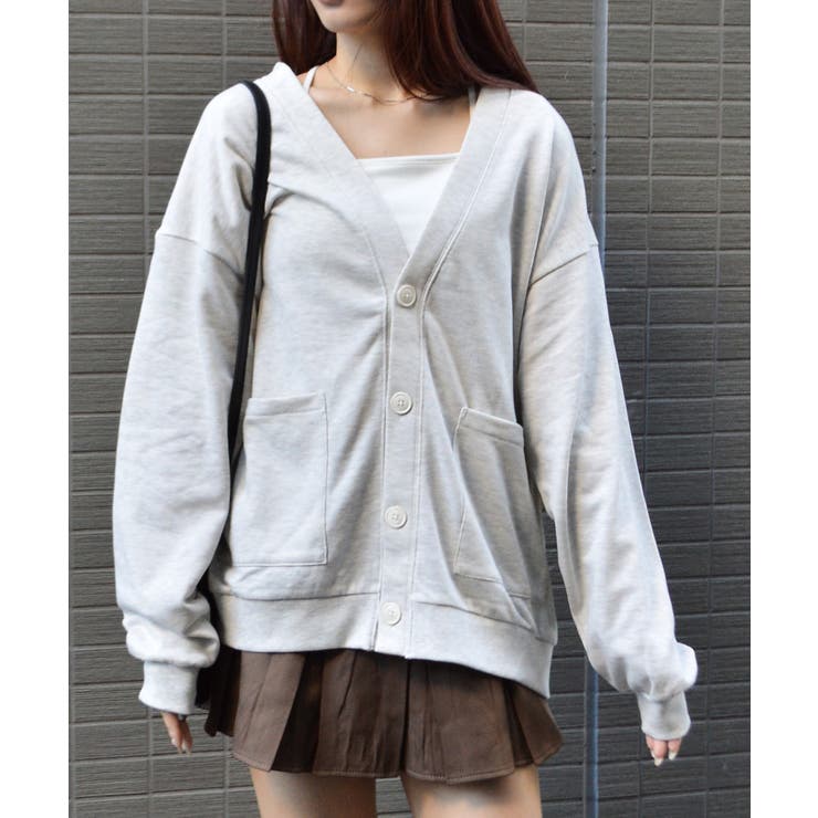 スウェットカーデ | ＆soiree | 詳細画像3 