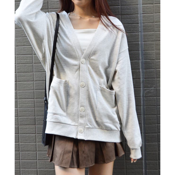 スウェットカーデ | ＆soiree | 詳細画像4 