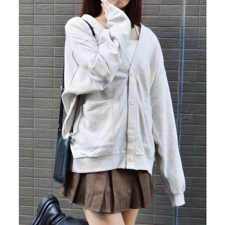 スウェットカーデ | ＆soiree | 詳細画像5 