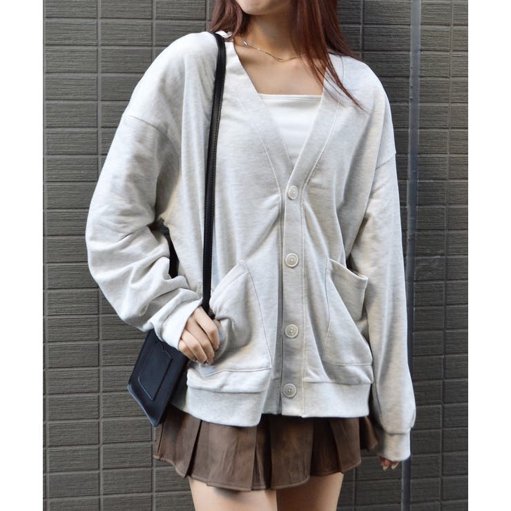 スウェットカーデ | ＆soiree | 詳細画像6 