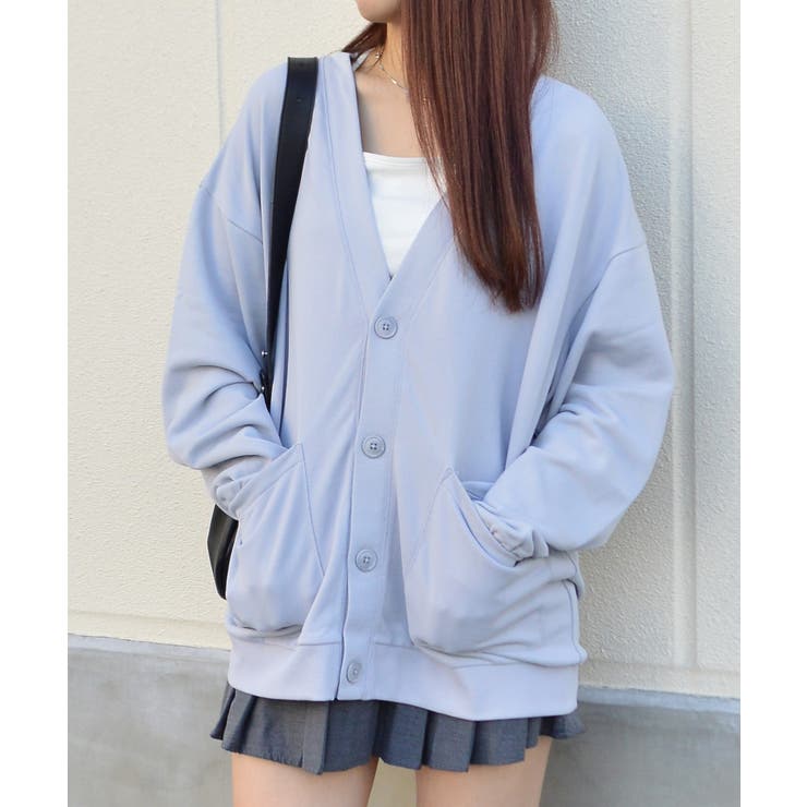 ラベンダー | スウェットカーデ | ＆soiree