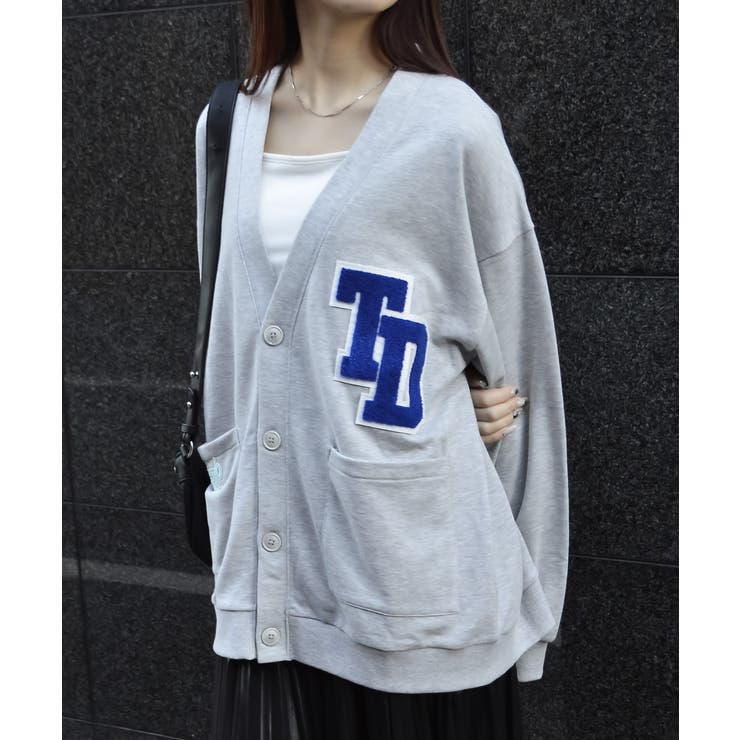 ワッペン付きカーディガン 新作 春 | ＆soiree | 詳細画像13 