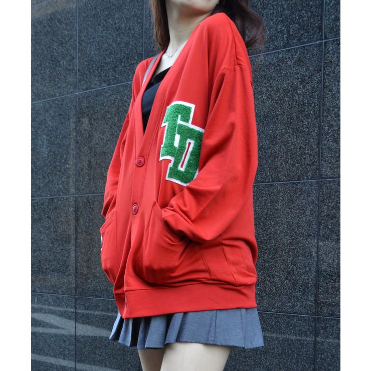 ワッペン付きカーディガン 新作 春 | ＆soiree | 詳細画像19 