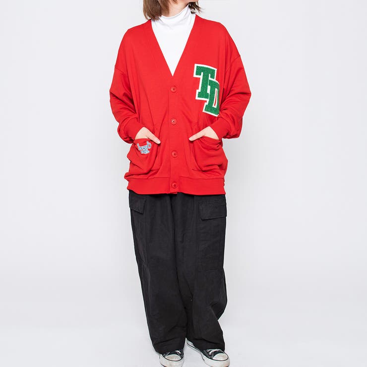 ワッペン付きカーディガン 新作 春 | ＆soiree | 詳細画像20 