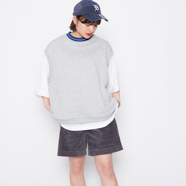 【2点セット】裏毛ベスト＋Ｔシャツ | ＆soiree | 詳細画像20 