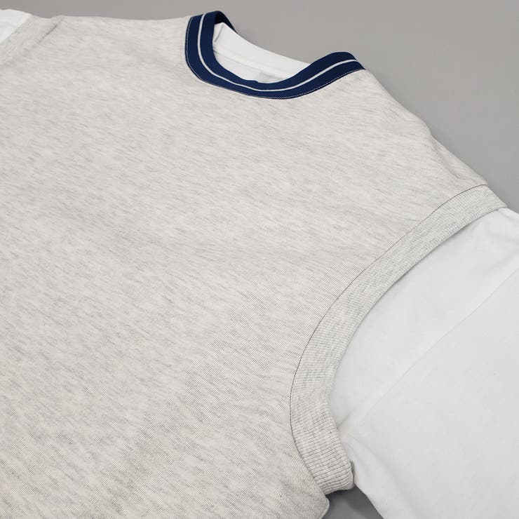 【2点セット】裏毛ベスト＋Ｔシャツ | ＆soiree | 詳細画像26 